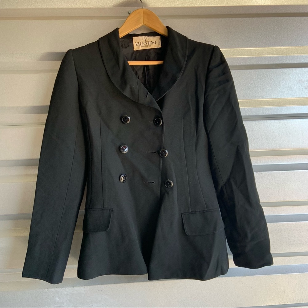 Valentino black blazer